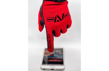 Image of A7 Defense Gunfighter Lightweight Tactical Gloves, Red, 2XL, A7GFTGIRXXL