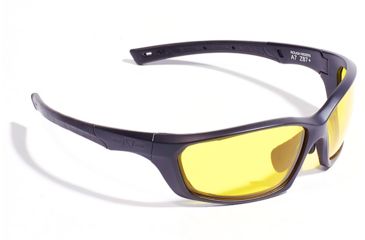 Image of A7 Defense Rough Rider Tactical Glasses, Black, High Definition A7RRGSHD