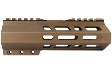 Image of ABC RIFLE COMPANY Custom Hybrid Top Cut D-Front AR-10/DPMS LR-308 M-LOK Handguard, 7in, Bronze, HG10-CM-TCML7D-BB