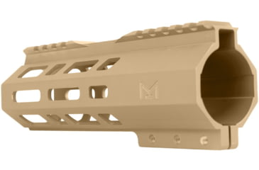 Image of ABC RIFLE COMPANY Custom Hybrid Top Cut D-Front AR-10/DPMS LR-308 M-LOK Handguard, 7in, Flat Dark Earth, HG10-CM-TCML7D-FDE