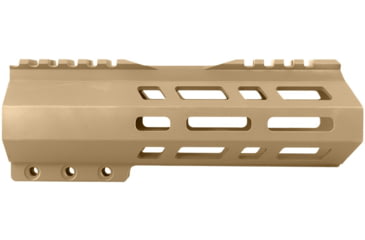 Image of ABC RIFLE COMPANY Custom Hybrid Top Cut D-Front AR-10/DPMS LR-308 M-LOK Handguard, 7in, Flat Dark Earth, HG10-CM-TCML7D-FDE