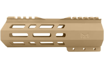 Image of ABC RIFLE COMPANY Custom Hybrid Top Cut D-Front AR-10/DPMS LR-308 M-LOK Handguard, 7in, Flat Dark Earth, HG10-CM-TCML7D-FDE