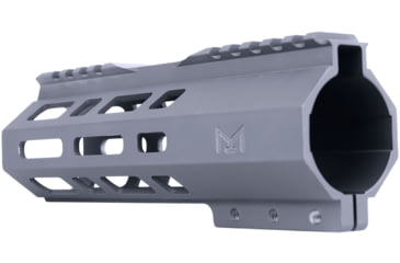 Image of ABC RIFLE COMPANY Custom Hybrid Top Cut D-Front AR-10/DPMS LR-308 M-LOK Handguard, 7in, Sniper Grey, HG10-CM-TCML7D-SG