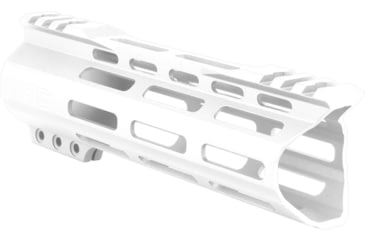 Image of ABC RIFLE COMPANY Custom Hybrid Top Cut Super Slim AR-15 M-LOK Handguard, 7in, White, HG15-CM-MLTC7-STW