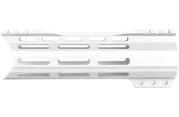 Image of ABC RIFLE COMPANY Custom Hybrid Top Cut Super Slim AR-15 M-LOK Handguard, 7in, White, HG15-CM-MLTC7-STW