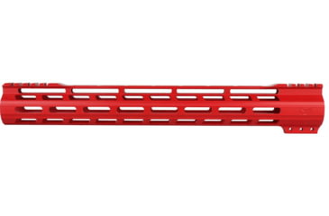 Image of ABC RIFLE COMPANY Super Slim Free Float Hybrid Top Cut AR-15 M-LOK Handguard, 15in, Cerakote Red, HG15-TC-ML15-RD