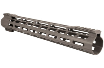 Image of ABC RIFLE COMPANY Super Slim Free Float Hybrid Top Cut AR-15 M-LOK Handguard, 15in, Cerakote Tungsten, HG15-TC-ML15-TNG