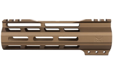 Image of ABC RIFLE COMPANY Super Slim Free Float Hybrid Top Cut AR-15 M-LOK Handguard, 7in, Cerakote Bronze, HG15-TC-ML7-BB