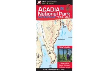 Image of Acadia National Park Mp, Wtpf, Map Adventures, Publisher - Map Adventures