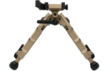 Image of ACCU-TAC FDE BR-4 G2 Bipod, Arca, Tan, Small, TBRASQD-G204