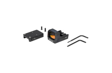 Image of Accufire Technology PCO-S 1x Solar Red Dot Pistol Optic, 3MOA Dot, Black, ACC-PCOS-2022G1