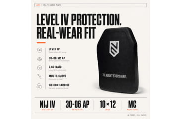 Image of Ace Link Armor Level 4 Ceramic Multi Curve Armor Plate