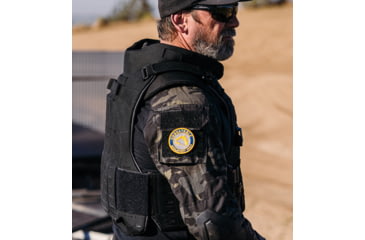 Image of Ace Link Armor CIBV Cataphract Level IIIA Standard Bulletproof Vest, Black, One Size, CIBV-3A-BLK-S-2XL