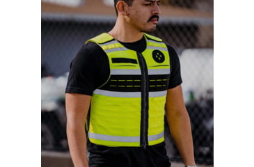 Image of Ace Link Armor High-Vis Level IIIA Anti-Stab Reflective Safety Body Armor Bulletproof Vest
