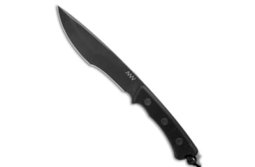 Image of Acta Non Verba Knives Acta Non Verba Knives P500 Fixed Blade Knife Black G-10 7.5&quot; Black Cerakote, Black, Sleipner, adult, BHQ-122960