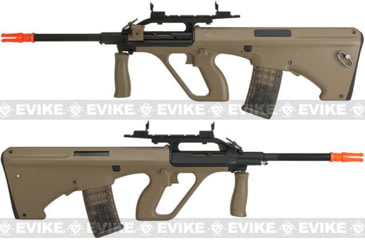 Image of Action Sport Games Evike.com Exclusive ASG Steyr Licensed AUG A2 Airsoft AEG Rifle, Tan, 50119