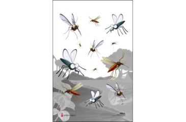 Image of Action Target Minnesota State Bird Mosquito Target Full Color 100 Per Case, Brown/Blue/Gray/Black, 23in x 35in, MSB-01-100