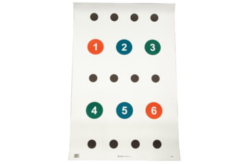 Image of Action Target Mississippi Bureau of Narcotics Command, Training Target, Multi Color, 25x38, 100 Per Box