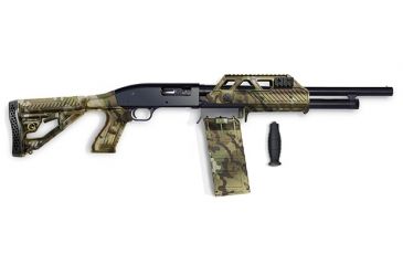 Image of Adaptive Tactical Adjustable Stock w/ 10 Rnd Box Sidewinder Venom Magazine-fed Shotgun System- Maverick 88 12 Gauge, MultiCam, 12ga 10rd Box, AT-00323
