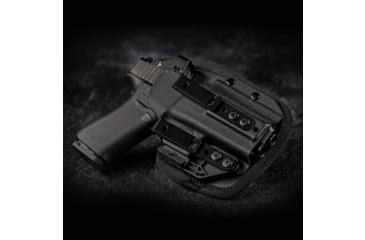 Image of Adaptive Tactical Omnicarry Hoftac, Inside Waistband Holster, Fits 1911/2011, Kydex, Black, Right Hand, HT-01003-R