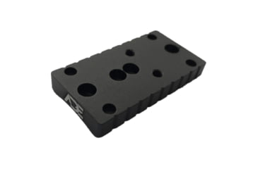 Image of ADE Advanced Optics Adapter/Mounting Plate for Red Dot Sight, Ruger 10/22 FIT meopta, Insight, Eotech MRDS, Vortex Venom/Razor/Viper, Black, Ruger 10/22 Plate