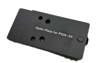 Image of ADE Advanced Optics Adapter/Mounting Plate for Red Dot Sight, Vortex Venom/Razor/Viper/Burris Fastfire/Meopta/Docter/Sig Sauer P320-X5, Black, P320-x5 Plate