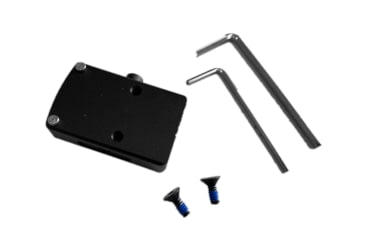 Image of ADE Advanced Optics Picatinny Mounting Plate/Adapter/Mount, Trijicon RMR, ADE Stingray, Holosun, Black, HM3
