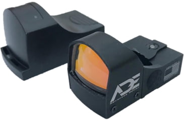 Image of ADE Advanced Optics RD3-009 1x Reflex Red Dot w/Optic Mounting Plate S&amp;W MP 380 Shield EZ/Standard Picatinny Mounting Plate