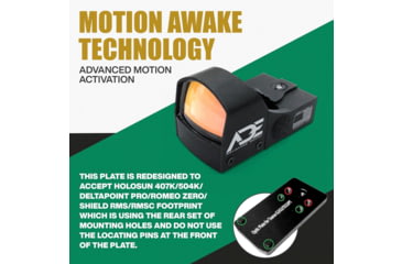 Image of ADE Advanced Optics RD3-009 1x Reflex Red Dot Sight w/Taurus PT111 G2, Millennium G2 Optic Mount Plate