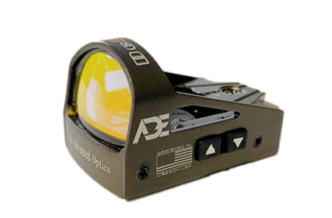 Image of ADE Advanced Optics RD3-012 Delta Mini Reflex Red Dot Micro Sight, Dot Reticle, FDE, RD3-012S