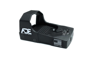 Image of ADE Advanced Optics RD3-006B Mini Reflex Micro Blue Dot Sight, 1x26mm, 3 MOA Reticle, Black, RD3-006B-BLUE