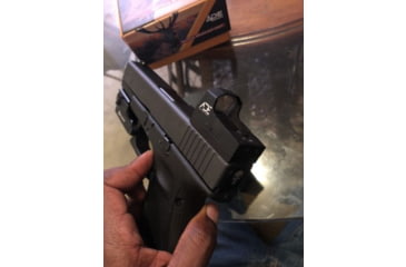 Image of ADE Advanced Optics RD3-006B Mini Reflex Micro Blue Dot Sight, 1x26mm, 3 MOA Reticle, Black, RD3-006B-BLUE