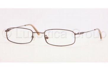 Image of Adrienne Vittadini AV6056B Eyeglasses with No-Line Progressive Rx Prescription Lenses, Select frame color 49 mm Lense Diameter / Spice Frame