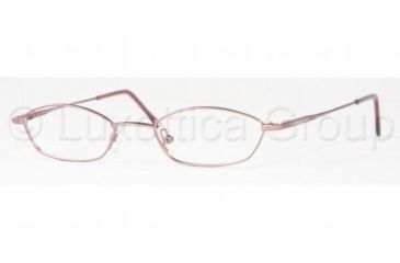 Image of Adrienne Vittadini AV 6026 Eyeglasses Styles Pink Frame w/Non-Rx 47 mm Diameter Lenses