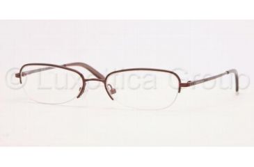 Image of Adrienne Vittadini AV6067 Eyeglasses with Rx Prescription Lenses, Select frame color 49 mm Lense Diameter / Burgundy Frame