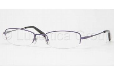 Image of Adrienne Vittadini Eyeglasses AV6082 with Rx Prescription Lenses, Select Frame Color / Lens Diameter Purple/Black Frame / 47 mm Prescription Lenses
