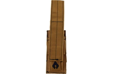 Image of Advance Warrior Solutions Pistol Single Mag Pouch, 600D Poly PVC, Tan, PSMP-TN