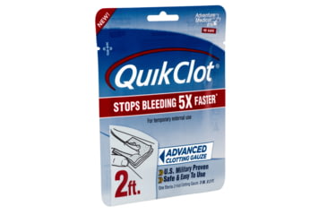 Image of Adventure Medical Kits QuikClot Gauze, 3 x 2in, 5020-0025