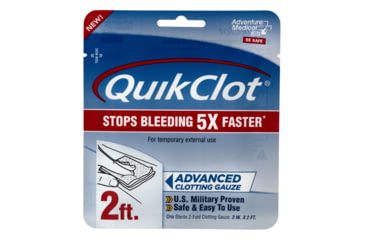 Image of Adventure Medical Kits QuikClot Gauze, 3 x 2in, 5020-0025