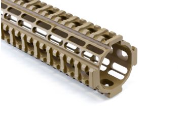 Image of Aero Precision AR15 15in Enhanced Quad Rail Handguard Gen 2, FDE Cerakote, APRA100224C
