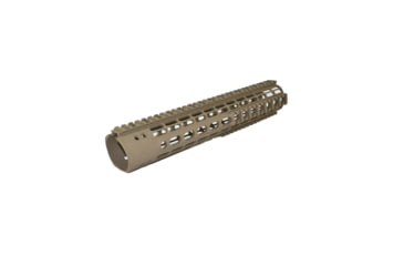 Image of Aero Precision AR15 Enhanced Quad Rail Handguard, Gen 2, FDE Cerakote, 12.7in, APRA100239C