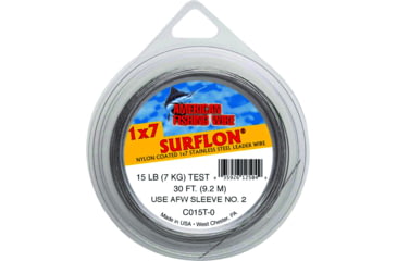 Image of AFW Surflon Nylon Coated Leader Wire