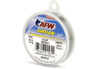 Image of AFW Surflon Nylon Coated Leader Wire