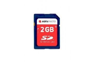 Image of AGFAPhoto SD Memory Card 2GB AP2GIGSDCARD