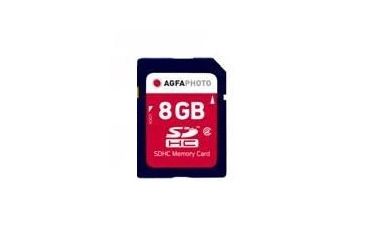 Image of AGFAPhoto SDHC Memory Card 8GB Class 10 AP8GIGSDHCCL10