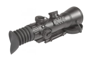 Image of AGM Global Vision Wolverine-4 NL2 Night Vision Rifle Scope W/Sioux850 Long-Range Infrared Illuminator 4x108mm, Gen 2 Plus, Level 2, Black, 12.1 x 3.7 x 3.8, 15WOL422103231