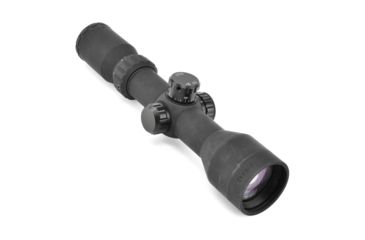 Image of AIM Sports Compact Rubberized 3-9x42mm Medium Range Tactical Scope w/ Rangefinder Reticle JXPFER3942G
