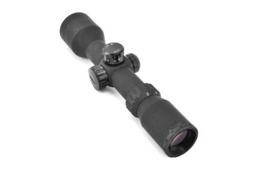Image of AIM Sports Compact Rubberized 3-9x42mm Medium Range Tactical Scope w/ Rangefinder Reticle JXPFER3942G