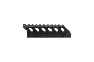 Image of AIM Sports Inc 1In High 5In Long Riser Mount, Black, Small, MT012H