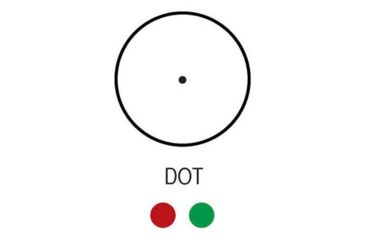 Image of AIM Sports Inc 1x30 Dual Illuminated Micro Dot Reflex Sight w/Adj Windage and Elevation Knob RTDM30